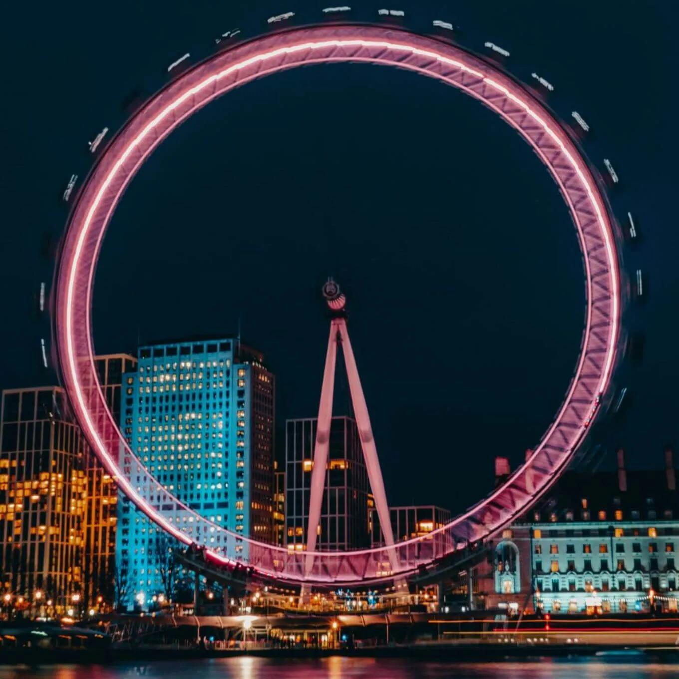 L'œil de Londres la nuit