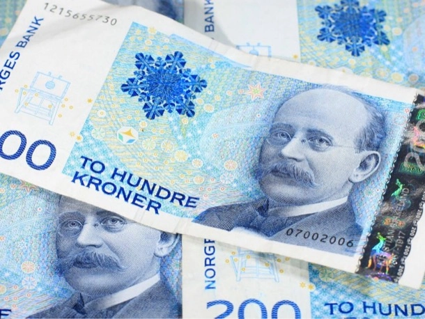 Norwegian krone bank notes