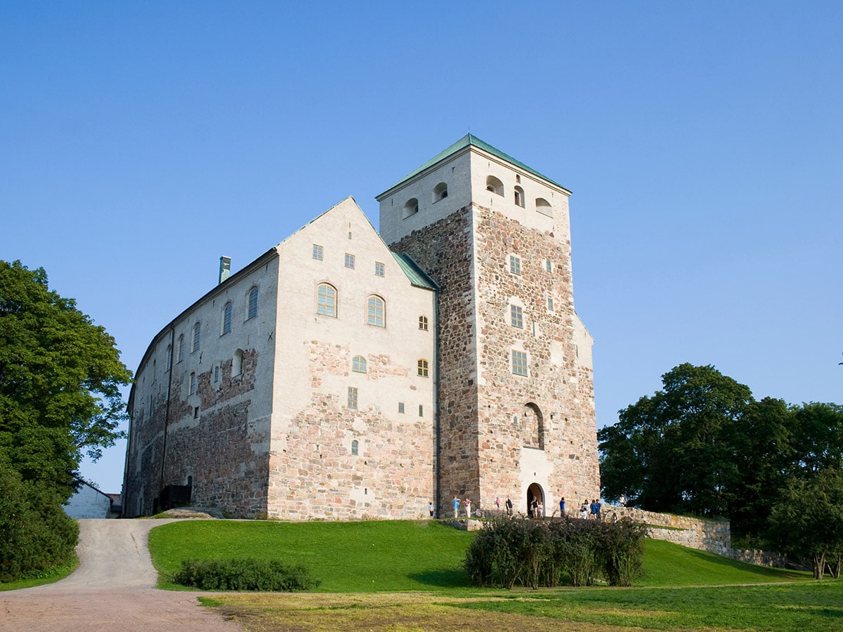 Turku castle in Finland